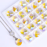 Paradise Shine Rivoli High Quality Glass Rhinestone Pendant WholesaleRhinestone
